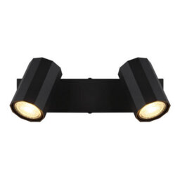 Luminosa Lighting Luminosa James Twin Ceiling Spotlight Matt Black 2X Gu10 - thumbnail 4