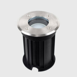 Valuelights Modern Bushed Chrome Ip54 Rated Outdoor Garden Walk Over Light - Includes Led Dusk To Dawn Sensor Bulb 4500K - thumbnail 4