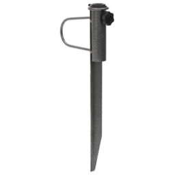 Walplus Parasol Stands With Spikes 2 Pcs 19X42 Cm Galvanised Steel - thumbnail 2