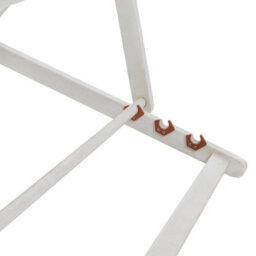 Charles Bentley Fsc Certified Eucalyptus White Washed Double Deck Chair Grey - thumbnail 9