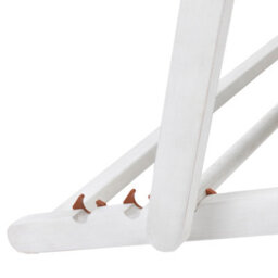 Charles Bentley Fsc Certified Eucalyptus White Washed Double Deck Chair Grey - thumbnail 7