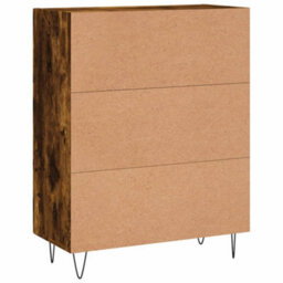 Berkfield Classic Sideboard Smoked Oak 69.5X34X90 Cm Engineered Wood - thumbnail 8