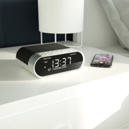 Azatom Revival R1 Dab / Dab+ Clock Radio Alarm With Bluetooth (Silver) - thumbnail 3