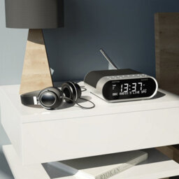 Azatom Revival R1 Dab / Dab+ Clock Radio Alarm With Bluetooth (Silver) - thumbnail 7