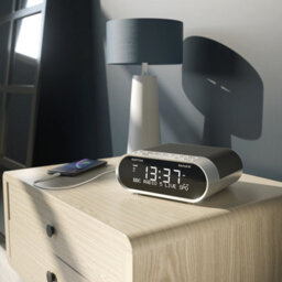 Azatom Revival R1 Dab / Dab+ Clock Radio Alarm With Bluetooth (Silver) - thumbnail 6
