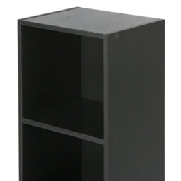 Jane - 4X1 Bookcase - Cube Storage Boxes (Black) - thumbnail 8