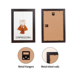 A4 Black Picture Frame Photo Frame Perspex Sheet For Wall Or Table, Landscape Portrait Orientation 21 X 29.7 Cm ( 8.3 X 11.7 Inch) - thumbnail 5