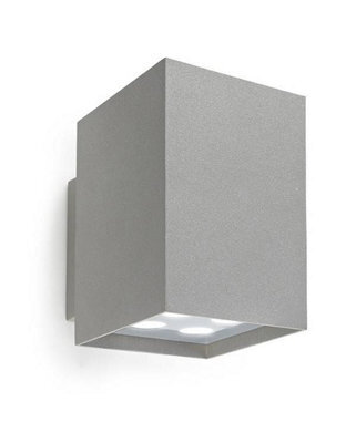 Luminosa Lighting Luminosa Afrodita Outdoor Led Up & Down Wall Light Grey 1690Lm 3000K Ip55 - image 1