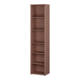 Furniture To Go Alice Springs Tall Narrow Bookcase With 5 Shelves In Terracotta - thumbnail 4
