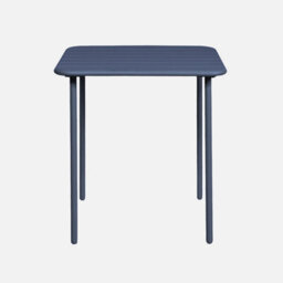 Sweeek - 2-Seater Square Steel Garden Table Amelia 70Cm 70X70X72.5 Cm - thumbnail 4