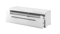 Arte Tulsa Modern Tv Cabinet In White Gloss - W1600mm X H520mm X D500mm - thumbnail 2