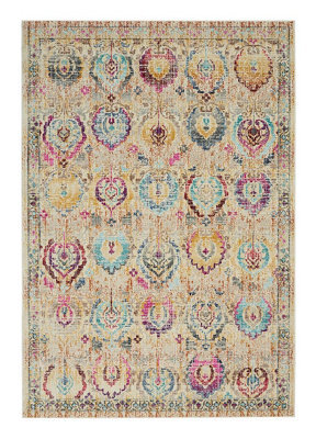 Traditional Rug, Stain-Resistant Persian Rug, Floral Rug, Luxurious Rug For Bedroom, & Dining Room-239Cm X 300Cm - image 1