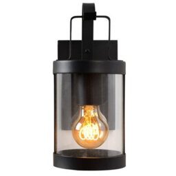 Lucide Lindelo Cottage Wall Lantern Light Outdoor - 1Xe27 - Ip23 - Black - thumbnail 7