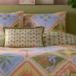 Furn. Tropicala Printed Duvet Sets, Super King, Multicolour - thumbnail 3