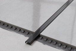 Ilcom Decorative Profile C 40mm X 2440mm X 0.65mm Black Brushed Stainless Steel - thumbnail 3
