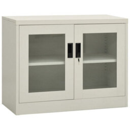 Berkfield Office Cabinet Light Grey 90X40X70 Cm Steel - thumbnail 1