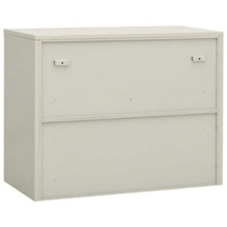 Berkfield Office Cabinet Light Grey 90X40X70 Cm Steel - thumbnail 4