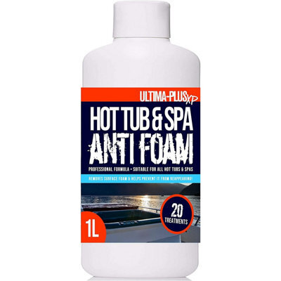 Ultima-Plus Xp Hot Tub & Spa Anti Foam - Removes Surface Foam Quickly And Easily - Suitable For All Hot Tubs 1L - image 1