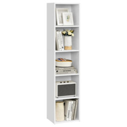 Ledrem Bookcase, 5-Tier Open Storage Shelf, Freestanding Shelving Unit - thumbnail 2