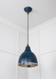 From the Anvil Smooth Nickel Brindley Pendant In Dusk - thumbnail 5