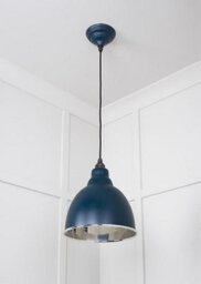 From the Anvil Smooth Nickel Brindley Pendant In Dusk - thumbnail 4