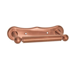 Homestylestore Copper Bathroom Accessory Set With Towel Ring, Robe Hook, Towel Rail And Toilet Roll Holder - thumbnail 2
