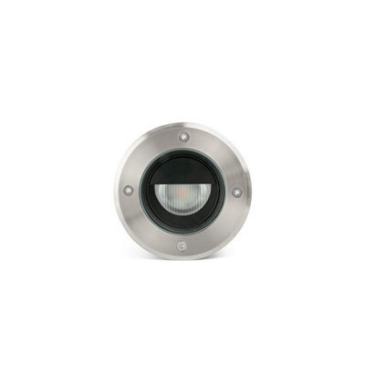 Luminosa Lighting Luminosa Geiser 13Cm Outdoor Recessed Wall Lamp Satin Stainless 3000K Ip67 - image 1