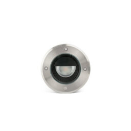 Luminosa Lighting Luminosa Geiser 13Cm Outdoor Recessed Wall Lamp Satin Stainless 3000K Ip67 - thumbnail 1