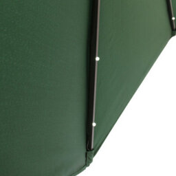 Sundaze Green 2.7M  Round Garden Parasol Umbrella Outdoor Patio Solar Led Lights Crank Tilt With Base - thumbnail 6