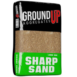 Ap Sharp Sand 23Kg Bag Washed Grit Builders Sand Concreting Screeding Block Paving Bedding Underground Pipes Soil Conditioner