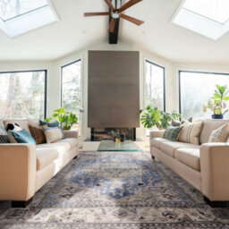 Asiatic Sovereign Blue Medallion Rug-200Cm X 290Cm - thumbnail 1