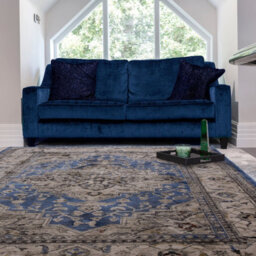 Asiatic Sovereign Blue Medallion Rug-200Cm X 290Cm - thumbnail 3