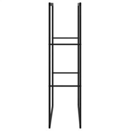 Walplus Firewood Rack Black 55X30X116 Cm Steel - thumbnail 6