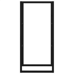 Walplus Firewood Rack Black 55X30X116 Cm Steel - thumbnail 5