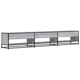 Berkfield Tv Cabinet Grey Sonoma 270X40X46 Cm Engineered Wood - thumbnail 6