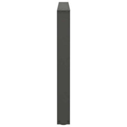 Berkfield Dining Table Legs V-Shape 3 Pcs Anthracite 100X(72-73.3) Cm Steel - thumbnail 6