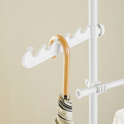 Clothes Rail White Closet Wardrobe Freestanding Storage Adjustable Coat Rack ,sobuy Frg109-Ii-W - thumbnail 6