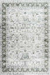 The Rugs Montana Green Traditional Area Rug And Runner Soft Durable Pet Friendly Easy To Clean Living Room Bedroom 4070Grn - thumbnail 1