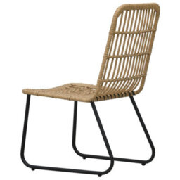 Berkfield Garden Chairs 2 Pcs Poly Rattan Oak - thumbnail 5