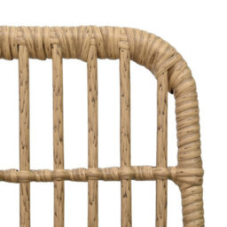 Berkfield Garden Chairs 2 Pcs Poly Rattan Oak - thumbnail 6