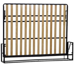Wallbedking Murphy Bed Horizontal 160Cm X 200Cm Classic Wall Bed, Fold-Down Guest Bed For Small Rooms, Apartments And Studios - thumbnail 2