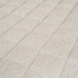 Ohs Teddy Thermal Mattress Topper, Cream - Single - thumbnail 4