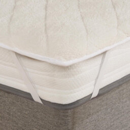 Ohs Teddy Thermal Mattress Topper, Cream - Single - thumbnail 3