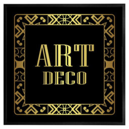 "Andrew Lee Art Deco (Picutre Frame) / 20X20"" / Oak" - thumbnail 4