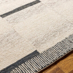 Livabliss Granada-Hand Tufted Beige Taupe Grey Wool Global Living Dining Bedroom Rug 152 X229 Cm Easy Care, Non Shedding - thumbnail 3