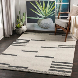 Livabliss Granada-Hand Tufted Beige Taupe Grey Wool Global Living Dining Bedroom Rug 152 X229 Cm Easy Care, Non Shedding - thumbnail 2
