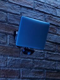 Auraglow Integrated Led Flood Light 4000K-Black-80W - 6600Lm-Motion Sensor Pir - thumbnail 2