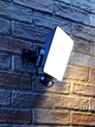 Auraglow Integrated Led Flood Light 4000K-Black-80W - 6600Lm-Motion Sensor Pir - thumbnail 3