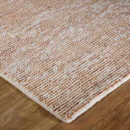 Handmade Luxurious Easy To Clean Modernorange Wool Dotted Rug For Living Room & Bedroom-120Cm X 170Cm - thumbnail 3
