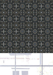 Lister Cartwright Olivia Bard Jaipur Indian  Blackout Roller Blinds Child Safety Included  (Black, 120 Cm Width X 140 Cm Drop) - thumbnail 2